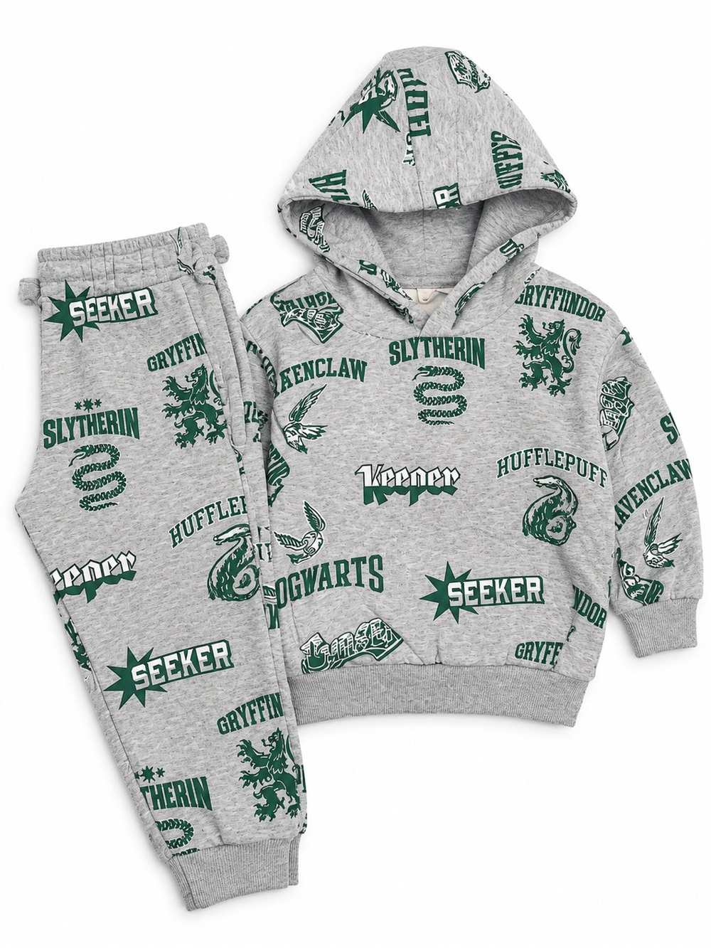H&M Harry Potter Hogwarts Hoodie & Jogger Set 2-3Y